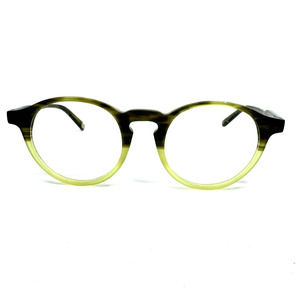 ClassicEyeglasses Frames C3L Black Tortoise Green Round 48-22-140 H9534